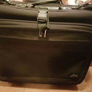Black garment bag